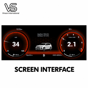 Tableau de bord numérique pour BMW Série 5 X5 E60 E70 2004-2013 - Product Image 6