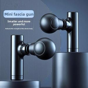 Pistolet de massage musculaire portable rechargeable, mini, transfrontalier, à trois vitesses, avec fonction musicale, pour usage domestique - Product Image 4