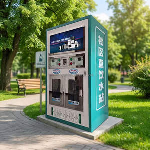Vente Flash : Distributeur d'Eau Commercial Personnalisé en Usine, 400 Gallons/Jour, 24H/24, Système RO, Corps en Acier Galvanisé Durable - Product Image 1