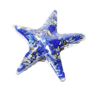 Cristallo in giada di pietra ghiaia epossidica stella stella stella elemento oceano stile accessori per la casa decorazioni Desktop artigianato - Product Image 5