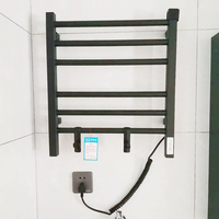 Controlador de toallero eléctrico inteligente programable con pantalla digital WIFI, todo en uno, de 30 mm cuadrado, con temporizador de apagado