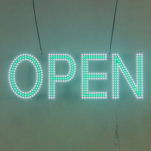 Hight Bright Orange Thin Light PCB RGB Flasher Large LED Open Signs Vap Hookah Shop Pantalla de publicidad LED - Product Image 4