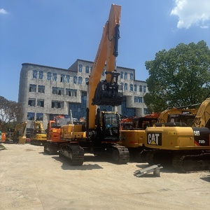 La mejor venta de excavadora original Hyundai usada 305LC-9T máquina de orugas pesada Cummins Engine 30 toneladas Origen de Corea gran oferta Shanghai - Product Image 3