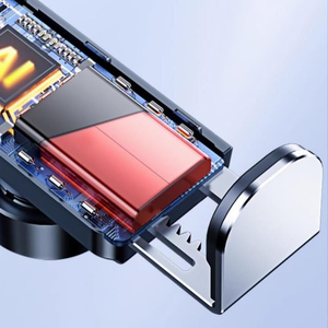 Soporte Universal para Teléfono Móvil con Doble Pinza para Rejilla de Ventilación, Apto para Uso en Cama - Product Image 4