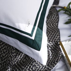 Sang Trọng 100% Ai Cập Bông 250 300 600 Chủ Đề Đếm Tấm Bộ Đồ Giường Đặt 5 Sao Khách Sạn Giường Đặt Khăn Trải Giường - Product Image 4