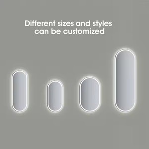Baleeston Smart Modern LED <strong>Bathroom</strong> Mirror Luxury <strong>Light</strong> Oval Anti-Fog Dimmable with Touch <strong>Sensor</strong> Switch Custom - Product Image 6