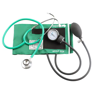 Набор анероидных сфигмоманометров и стетоскопов с двойной головкой, с калибровочным ключом и футляром для переноски манжеты для измерения артериального давления для взрослых - Product Image 4