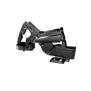 Hydraulic Corner Cabinet Aluminum Frame Glass Door Hinge Minimalist <b>Narrow</b>-Edge 165-Degree Wide-Angle Hinge Furniture Hinge - Product Image 3