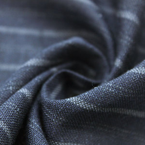 Châu Âu lanh vật liệu tự nhiên sợi nhuộm len linen pha trộn vải cho nam giới may mặc và phụ nữ cao cấp phù hợp với vải - Product Image 2