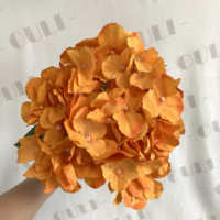 K-0124 Bunga Hydrangea Buatan Grosir, Bunga Hydrangea Tahan Lama, Bunga Hydrangea Sutra Realistis