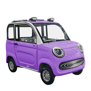 2026 4 Wheel Electric Coupe China Tiny Microcar <b>Closed</b> Roof Mini Light Leather R17 Camera - Product Image 4