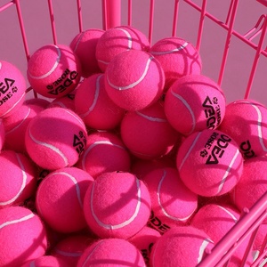 Pelotas de Tenis <span class=keywords><strong>ODEA</strong></span> Edición Limitada Rosa para el Día de San Valentín, para Parejas Principiantes, Alta Elasticidad, Entrenamiento y Práctica - Product Image 6