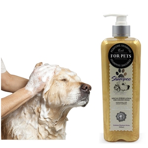 Vente en gros OEM Meilleure vente biologique 500ml ENDI Shampooing pour chien Blanchissant Lissant Shampooing et après-shampooing pour animaux de compagnie pour chiens à poils dorés - Product Image 1