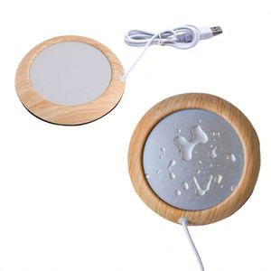 Nueva Almohadilla Calentadora USB Portátil, Posavasos Bonitos con Logotipo, Mantienen las Bebidas Calientes, Calentador de Tazas, Posavasos con Carga USB - Product Image 1