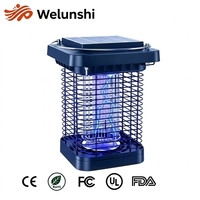 Lampe anti-moustiques solaire WLS-1207 OEM, batterie lithium grande capacité, pour usage domestique et extérieur