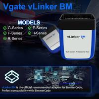Escáner de Diagnóstico para Automóviles Vgate VLinker BM ELM327 OBD2 con WiFi y para 4.0 para Android/iOS