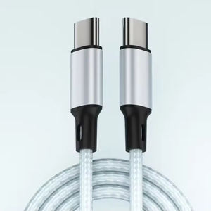 Câble USB Type C 1M/1.5m/2M en nylon tressé durable PD60W Câble de charge USB C Type C vers C pour Samsung pour iPhone 16 15 - Product Image 6