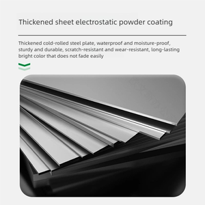 Nhiệm vụ nặng nề thép Bốn cửa đôi ngăn kéo lưu trữ Tủ hồ sơ cho văn phòng trường học ký túc xá sử dụng - Product Image 5