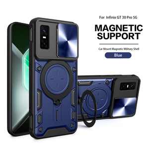 Bao đựng Chân đế xoay 360 ° cho Infinix GT 30 Pro 5g Giá đỡ nhẫn ngón tay cực lớn và bao gồm kẹp điện thoại - Product Image 5