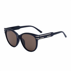 Gafas de sol polarizadas Cat Eye Dl-D7526 para mujer, montura de metal TR, lentes TAC, protección UV400, gafas de sol modernas. - Product Image 2