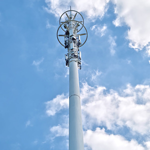 FUTAO <strong>15m</strong> 30m Steel Monopole Cell Phone <strong>Pole</strong> <strong>Antenna</strong> Signal Transmission Telecom <strong>Communication</strong> <strong>Tower</strong> - Product Image 6