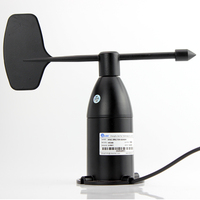 WD300, bajo costo, alta resolución, precisión de 3 grados, anemómetro de paleta de viento, sensor magnético de dirección del viento