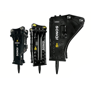 Martillo Hidráulico de Alta Calidad para Demolición de Hormigón, Martillo Rompedor para Excavadora - Product Image 1