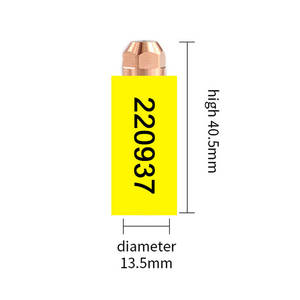 220937 Plasma Cutting Electrode 200A 220528 220487 Plasma Cutter Electrode For Maxpro200 Plasma Torch Consumable Accessories - Product Image 2