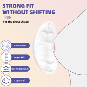 Bantalan payudara Ultra tipis sekali pakai, 100 buah bantalan payudara 50X penyerap siang malam kering bernafas, bantalan menyusui lembut untuk ibu higienis - Product Image 6