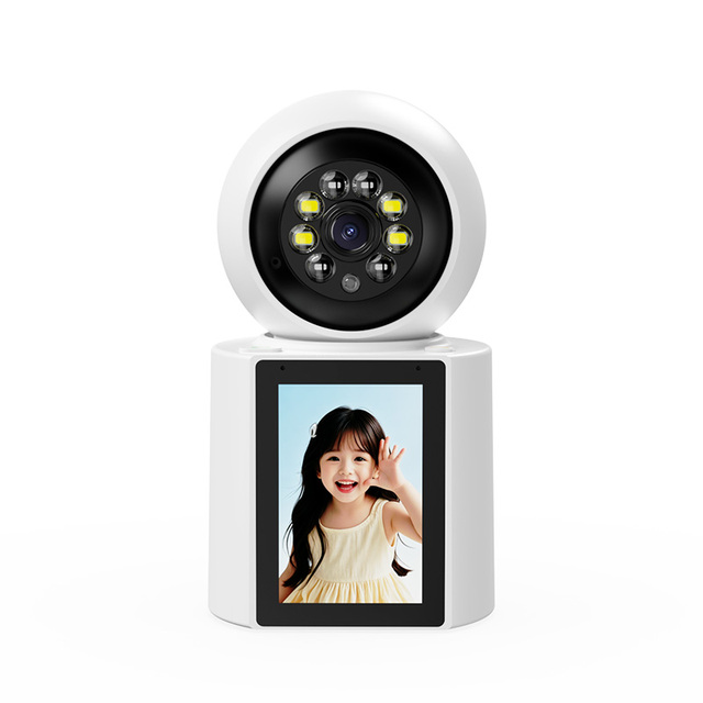 Indoor Smart WIFI 1080P Wireless Home Security Baby Monitor Surveillance Camera with One-touch Call Crying Alarm Two-Way Audio