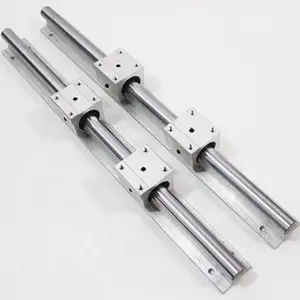 Linear Rail SBR20-1200mm Shaft Rod Guide Support 20mm Block Bearings CNC