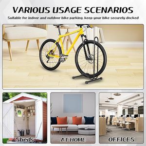 Nouveau design <span class=keywords><strong>support</strong></span> de stationnement de <span class=keywords><strong>vélo</strong></span> autoportant <span class=keywords><strong>support</strong></span> de sol de <span class=keywords><strong>vélo</strong></span> en L pièces de <span class=keywords><strong>vélo</strong></span> de haute qualité peu encombrantes - Product Image 2