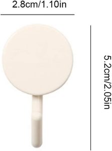 Wholesale Plastic Kitchen <b>Wall</b> <b>Hook</b> Self Adhesive Eco-Friendly Multifunction <b>Key</b> Holder Coat Towel Hanger <b>Hooks</b> Bathroom Home - Product Image 3