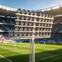 Projecteur LED extérieur à mât haut de 25m 30m pour stades, ports et éclairage extérieur de grandes surfaces