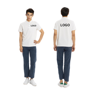 Promotion Polo Shirt Polyester Unisex Custom Logo Sport Advertising T-shirt for Corporate