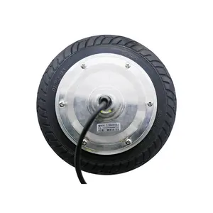 Programmable AGV 8inch 36V 250W 150kg load double shaft brushless wheel dc bldc gear hub servo motor with 4 ratio reducer