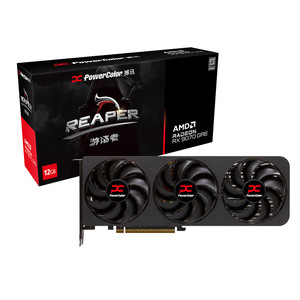 Tarjeta Gráfica Independiente PowerColor 9070 GRE de 12GB Radeon para E-Sports, Tarjeta de Video para Juegos PowerColor 9070 GRE de 12GB - Product Image 1