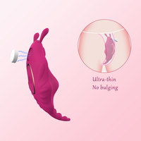 APP-Fernbedienung Vibrator-Höschen Tragbare Neuheiten Klitoris- und Vagina-Stimulator Leistungsstarker Vibrierender Lustspender Sexspielzeug für Frauen