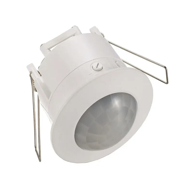Home Ceiling Flush Mount Infrared Light Switch Sensor 360 Degree Motion Alarm