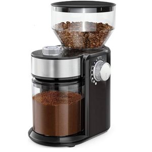 Moulin à café électrique 64mm à grossièreté réglable Lame en acier inoxydable Capacité de la tasse à usage domestique pour un brassage parfait - Product Image 5