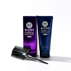 Tinte para el Cabello Moby Book Root Dye Black, Fórmula K Beauty, Producto para el Cuidado del Cabello - Product Image 2