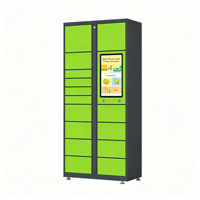 Casier de livraison intelligent extérieur BL-SLG06 pour colis, station de livraison pour les communautés résidentielles, armoire de stockage en libre-service
