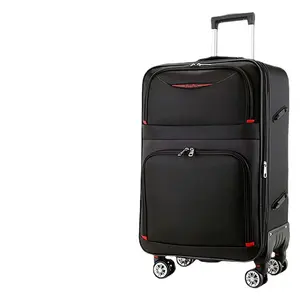 Mala de bagagem de grande capacidade masculina, roda universal estudantes pano oxford mala de viagem caixa de senha viagem de negócios
