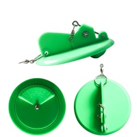 Réglable Trolling Disc Diver Deep Diver Cercle Forme Plastique Dipsy Pêche Diver Board Paravan Downrigger Rabot