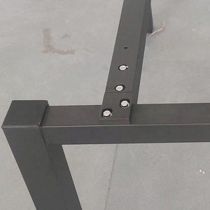 Guangzhou BERSON fabrika doğrudan tedarik dört koltuk ofis bilgisayar masası çerçevesi kablo yuvası Metal masa ayakları - Product Image 6