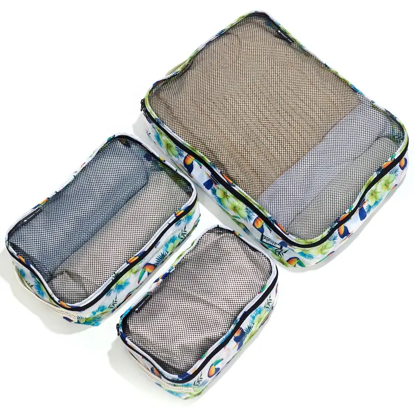 3 In 1 Organizer Bag Shorts Bag Reise partner Maschinen wasch bare faltbare Pack würfel für unterwegs