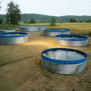 <span class=keywords><strong>Bassin</strong></span> <span class=keywords><strong>en</strong></span> acier galvanisé sur mesure pour l'aquaculture, l'irrigation, les jardins et les installations aquatiques - Product Image 3