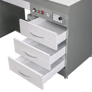 Tavolo da laboratorio dentale indipendente per la raccolta della polvere attrezzatura da laboratorio dentale personalizzata compatibile con vuoto - Product Image 2