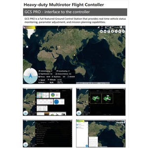 Controlador de Vuelo para Drones GCS PRO IP65 Integrado, 16 Canales, 10x UART, 6 Interfaces Coaxiales, Tarjeta SD de 32GB, Accesorios para Drones de Carreras FPV - Product Image 4