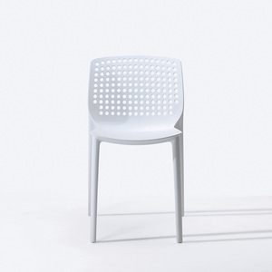 Silla de Diseño Leshi Leshi Yongyao, Silla de Descanso, Silla para Computadora, Respaldo de Plástico con Perforaciones - Product Image 2